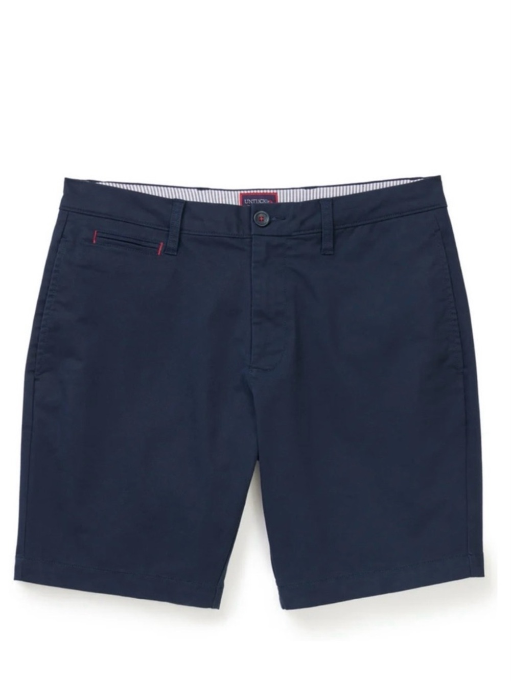 UNTUCKit Navy Blue Flat Front‎ Chinos Men's Shorts